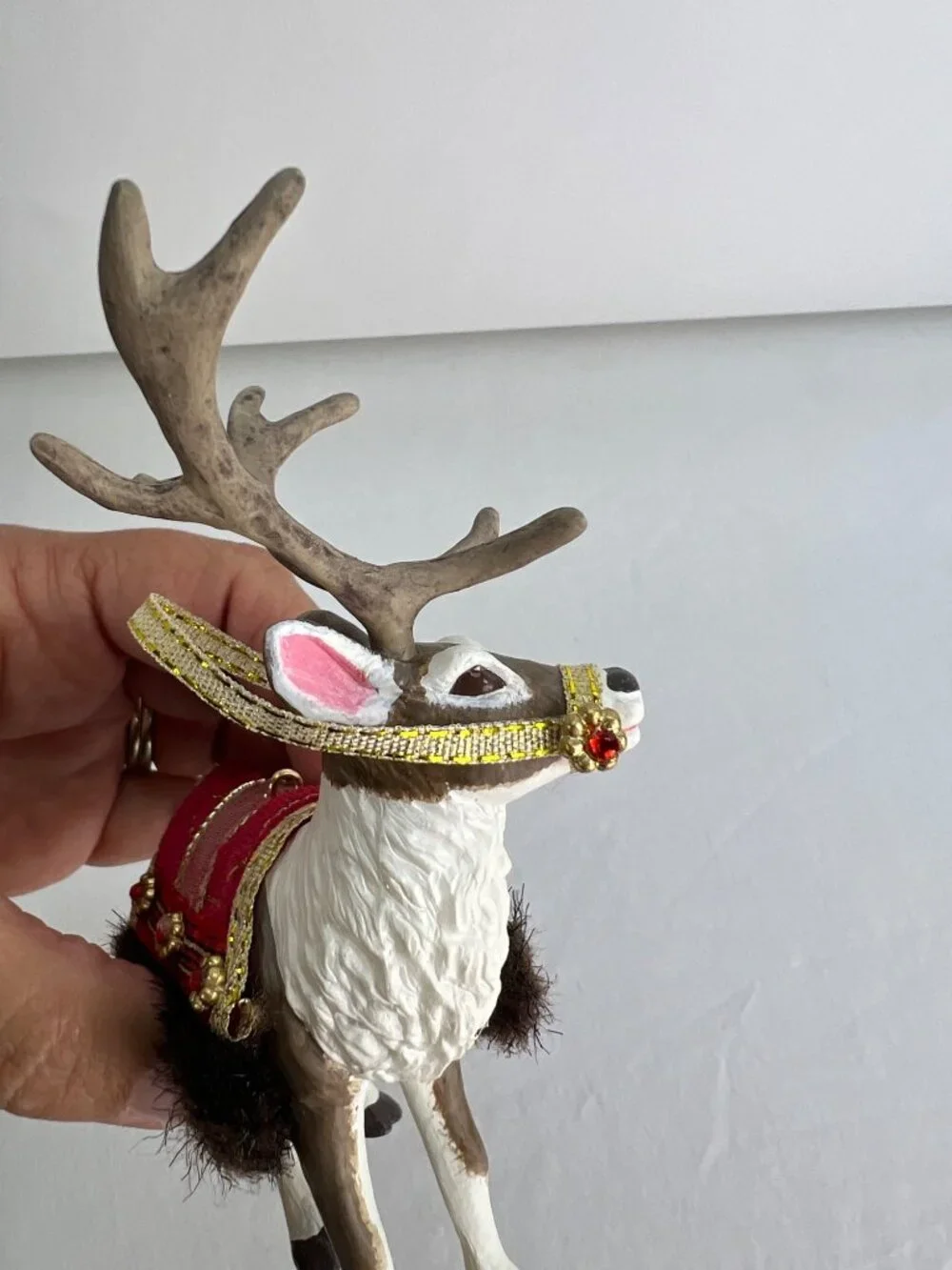 2020 Hallmark Father Christmas Reindeer Ltd Ed Keepsake Ornament